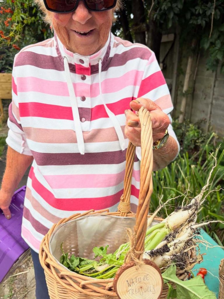 Roses Community Gardening Group Harvest